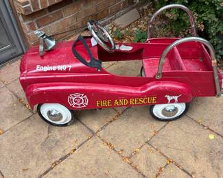 Child's Fire & Rescue car