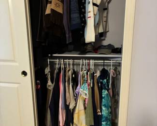 Sweaters, jackets, T-shirts