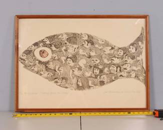 Curt Frankenstein Signed Lithograph