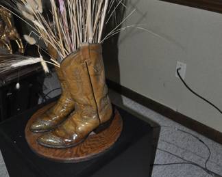 Lacquard Cowboy Boots 