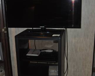 TV and Cabinet