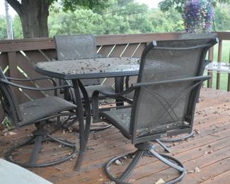 Patio Set and Chaise Lounge (not pictured)