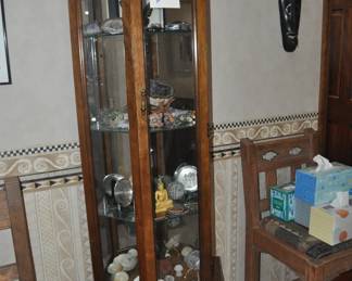 LIghted Curio Cabinet
