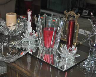 Beautiful Glass and Crystal Items 