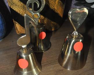 3 Brass Bells 