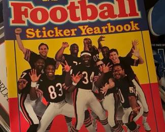 Topps Football Sticker Yearbook
