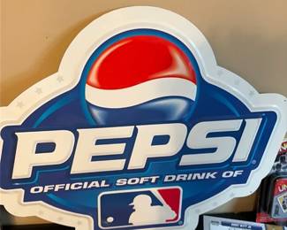 Pepsi Metal Sign