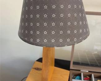 Wood Table Lamp
