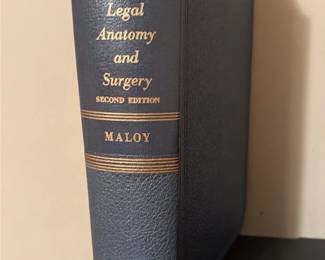 Legal Anatomy and Surgery Maloy