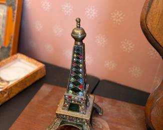 Eiffel Tower Jeweled Miniature