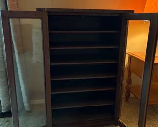 Antique Bookcase Display