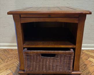 Wooden Side End Table