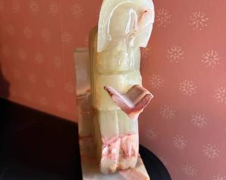 Onyx Monk Bookend