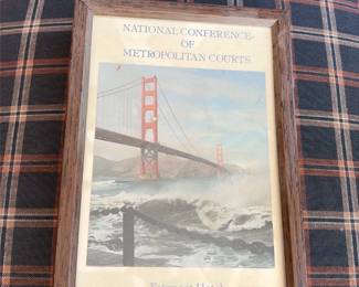 Fairmont Hotel Framed Print
