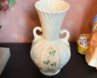 Belleek Ireland Porcelain Vase