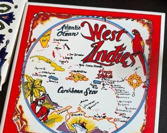 West Indies Caribbean Decorative Tile