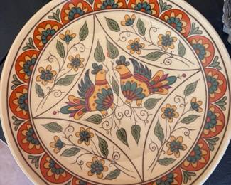 Bird Ceramic Plate