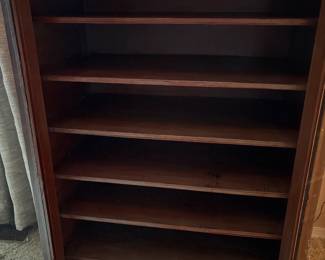 Antique Bookcase Display