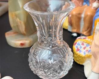 Cut Crystal Bud Vase