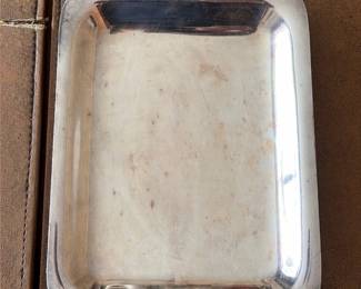 Silverplate Rectangular Serving Tray