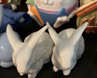 White Ceramic Rabbit