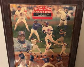 2003 Chicago Cubs Plaque