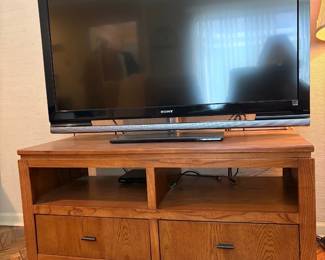 Wood TV Stand