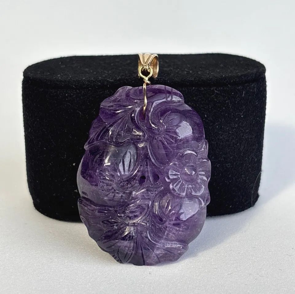 Carved Amethyst