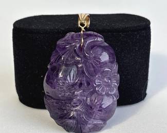 Carved Amethyst