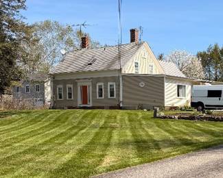 Three apartment home with garage, audio video showroom & shed