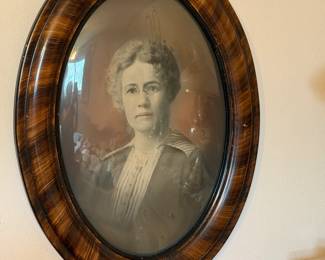 Oval Framed Portrait