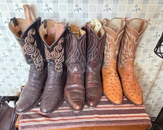 Embroidered Western Boots