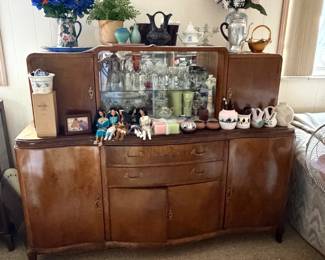 Vintage Display Credenza