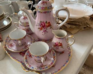 Floral Tea Service