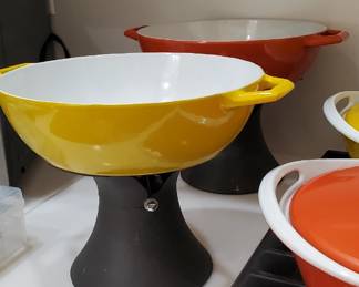 MCM Danish Enamel Ware - Excellent Condition!