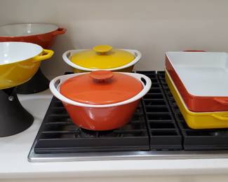 Phenomenal Set of Made on Denmark Enamel Ware