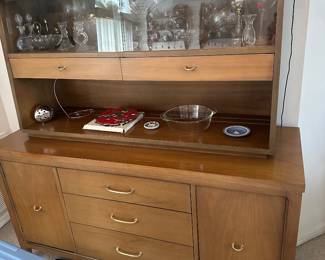 Mid-Century Hutch