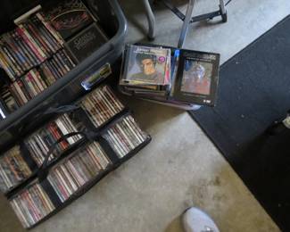 Various DVDs and CDs