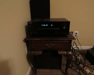 Onkyo 5.2 receiver. Yamaha speakers(pair) and 12" Focal subwoofer