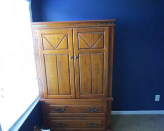 Wardrobe with dresser