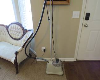 Clothes steamer with wand.
