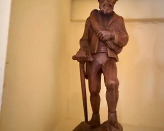 HandCarved Black Forest Wood Figure