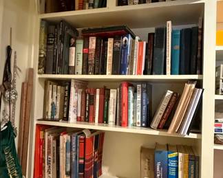 Collection of Highlander Yearbooks and Assorted Hardcover Books