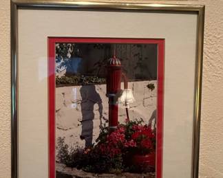 Donna Miller Framed Photographic Print of Vintage Water Pump