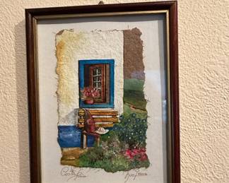 Costa Rica HandPainted Bark Paper Art