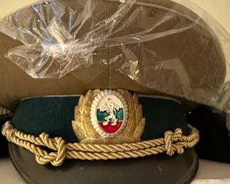 Bulgarian Peoples Army Officers Dress Visor Cap