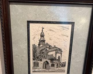 Lneburg Town Hall Christmas Print