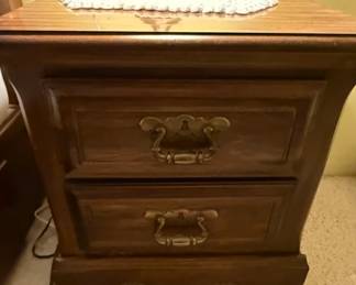 Cochrane Furniture Chesapeake Oak Collection Two Drawer Nightstand