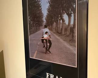 Vintage France Travel Poster by Elliott Erwitt Provence, France,