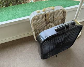 Lot of Two Lasko Box Fans